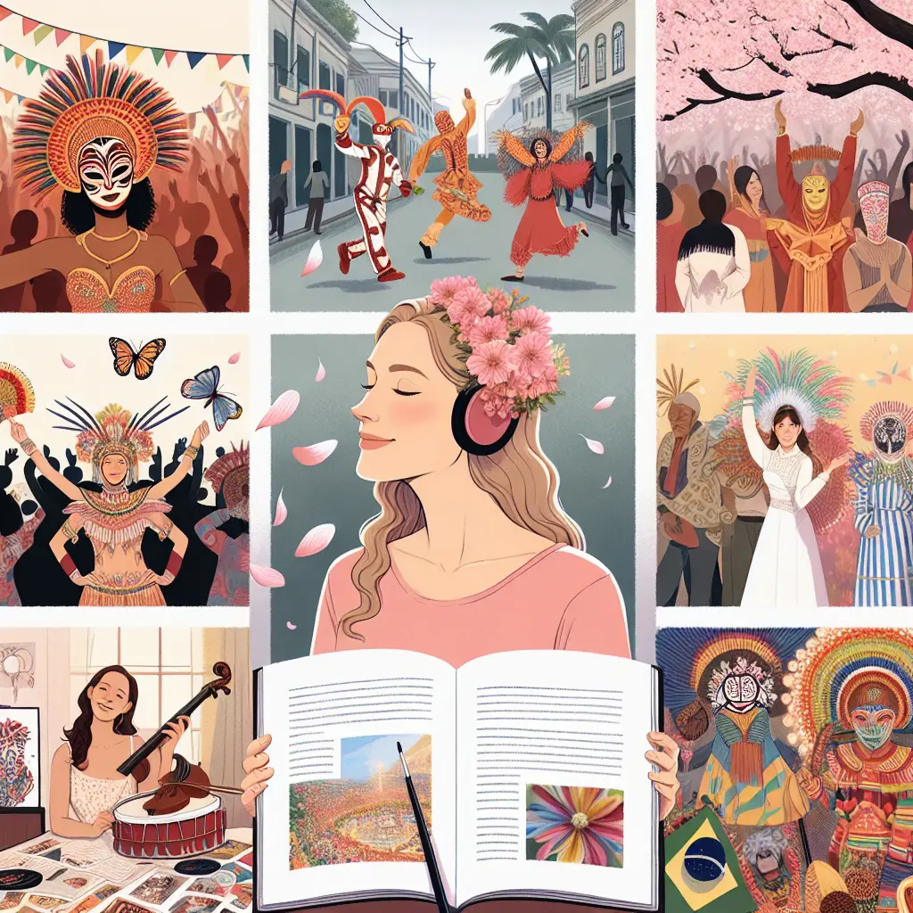 Image that represents the author Clara Mitchell, a renowned blogger specializing in Cultural Festivals